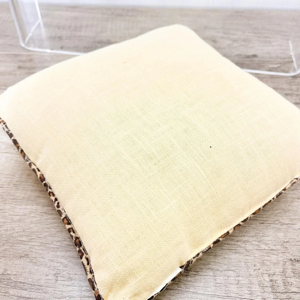 Vintage Memorial Cat Photo Pillow - Handmade Keepsake